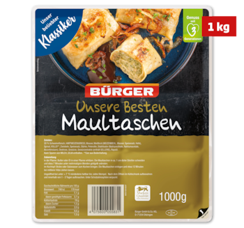 BÜRGER Maultaschen „Unsere Besten“ 5.99