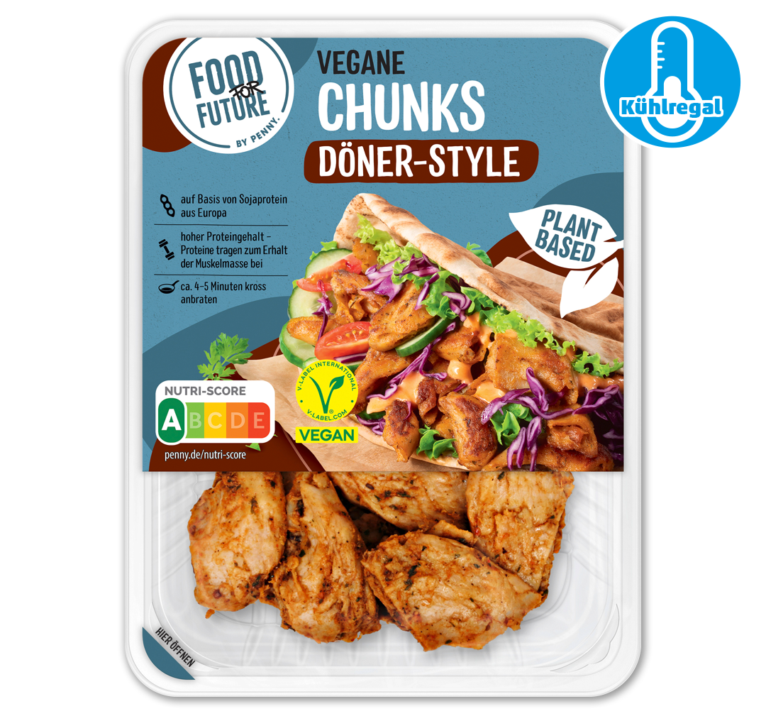 Food for Future - Vegane Chunks Döner Style
