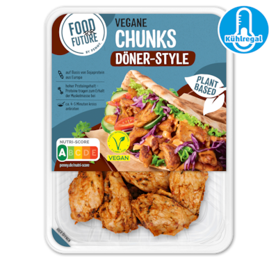 FOOD FOR FUTURE Vegane Chunks Döner Style