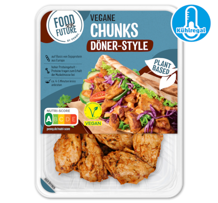 FOOD FOR FUTURE Vegane Chunks Döner Style