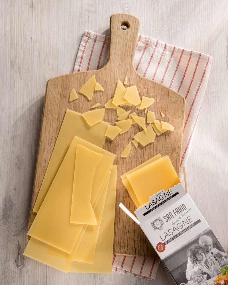 Dieses Bild zeigt die Lasagneplatten.