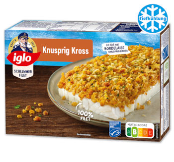 IGLO Schlemmer-Filet Knusprig Kross 2.49