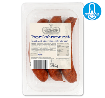 GÄUFELDER Bratwurst 2.99