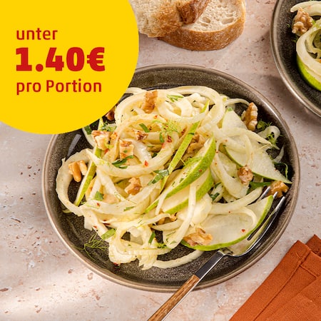 Dieses Bild zeigt den fertigen Salat.