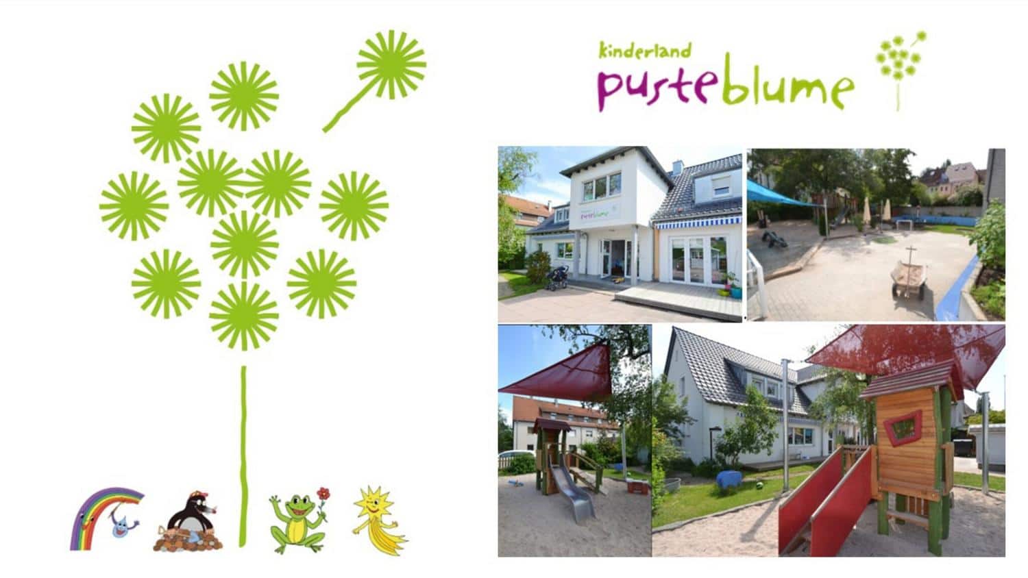Collage mit Einblicken in das Kinderland