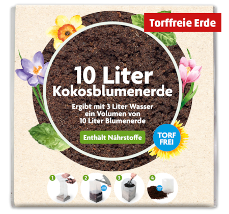 Kokosblumenerde*