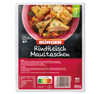 BÜRGER Maultaschen Rindfleisch 1.69