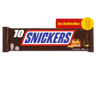 SNICKERS Schokoriegel 3.99