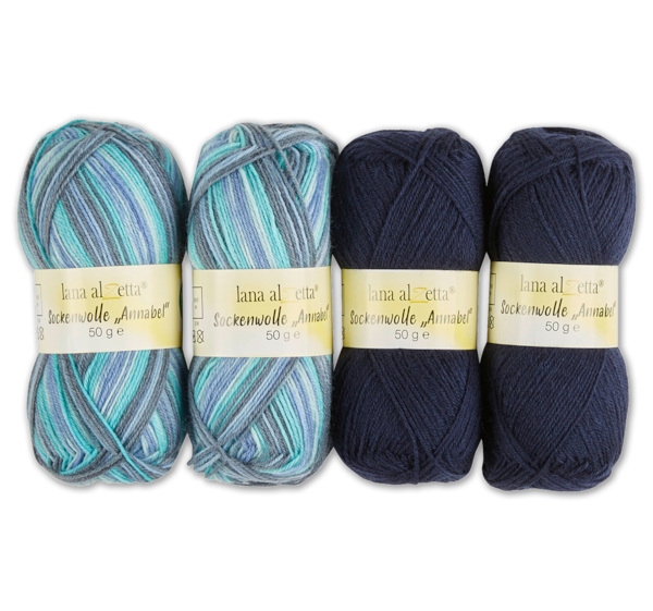 LANA ALZETTA Strumpf-und-Sockenwolle ANNABEL 5.99