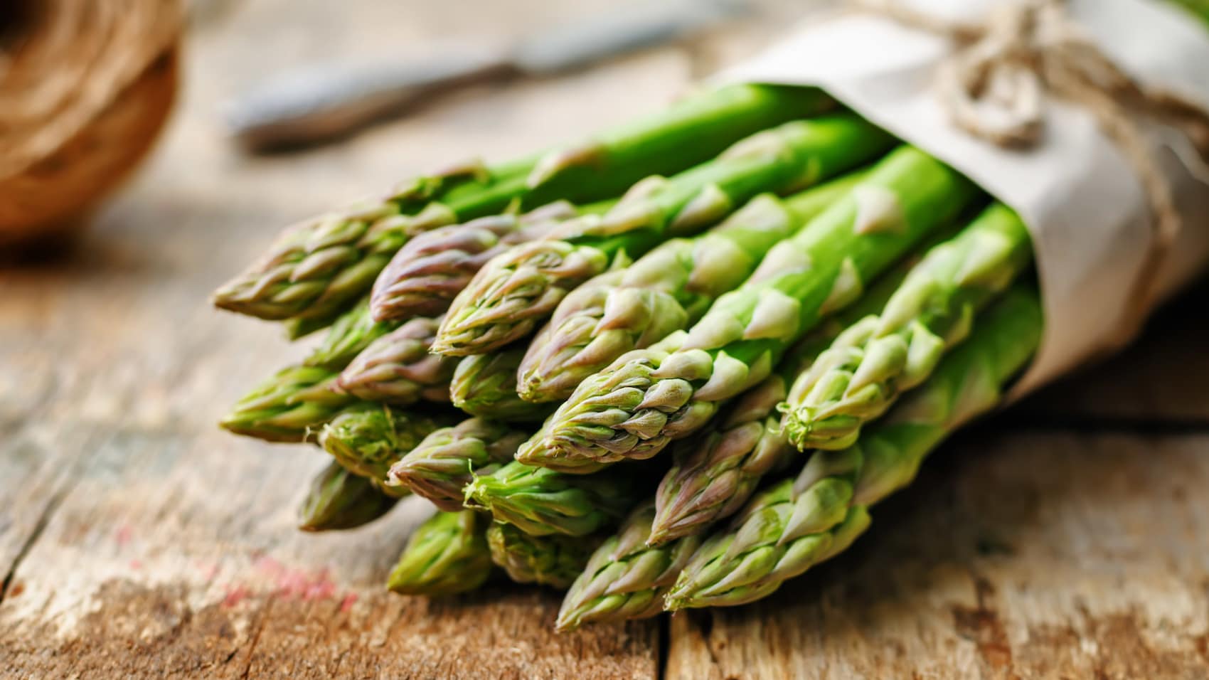 grüner Spargel