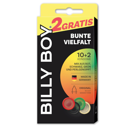 BILLY BOY Kondome Bunte Vielfalt*