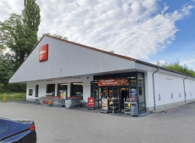 Sie sehen den Eingang vom Penny Markt in Gelsenkirchen - Rotthausen, Wiehagen 135