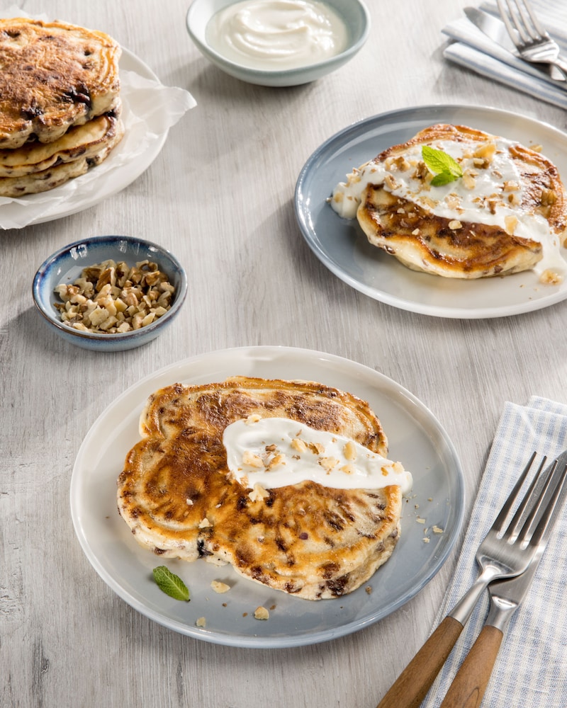 Dieses Bild zeigt den fertigen Pancake. 