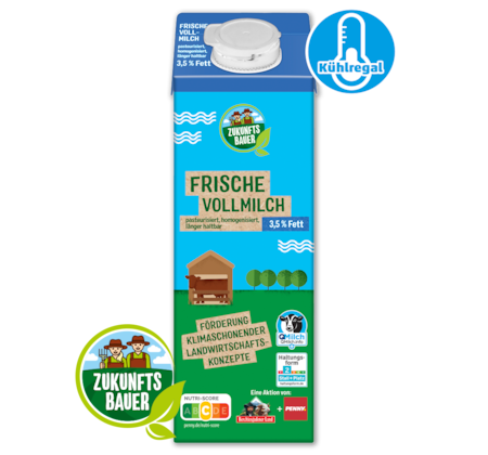 PENNY ZUKUNFTSBAUER Frische Vollmilch