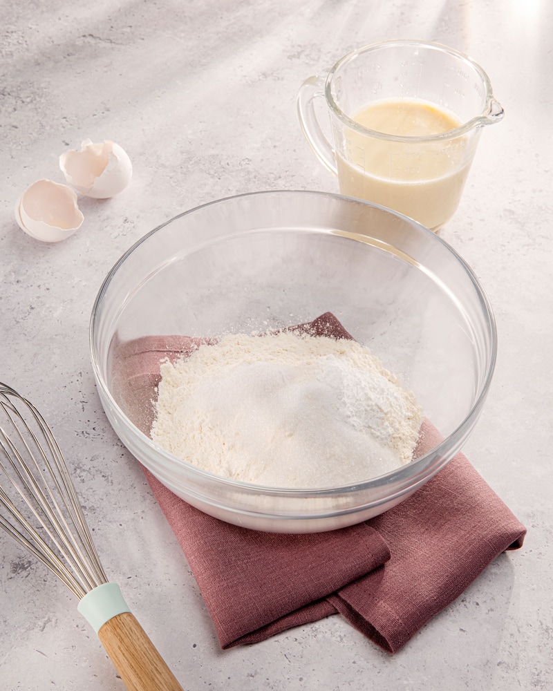 Dieses Bild zeigt den Pancake Teig.
