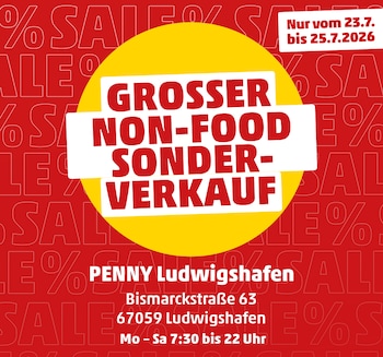 NON-FOOD SONDERVERKAUF LUDWIGSHAFEN Bis -70%