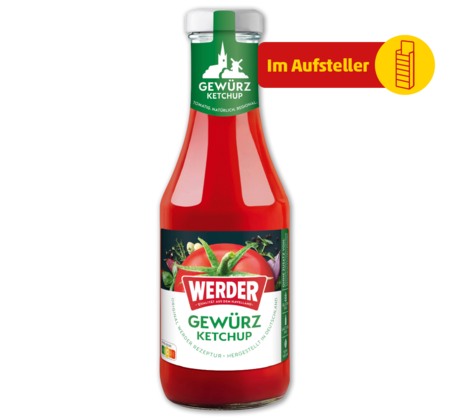 WERDER Tomaten Ketchup 1.49
