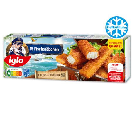 IGLO 15 Fischstäbchen