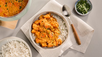 Dieses Bild zeigt das fertige Curry.