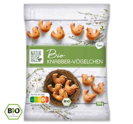 NATURGUT Bio Knabber-Vögelchen