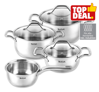 TEFAL Edelstahl-Kochtopf-Set INTUITION*