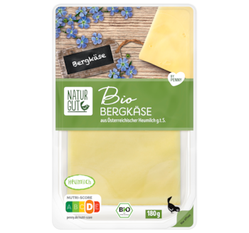 NATURGUT Bio Bergkäse Käsescheiben