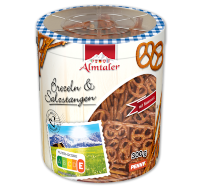 ALMTALER Salzstangen-Brezel-Mix*