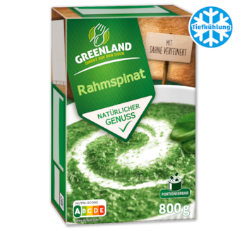 GREENLAND Rahmspinat