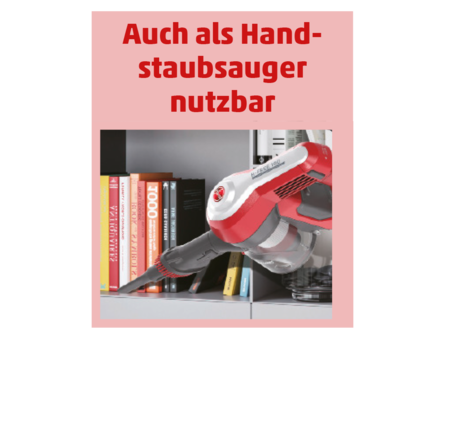 HOOVER 2-in-1-Akku-Stielstaubsauger HF122RH 59.99