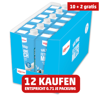 MILPRIMA Haltbare Vollmilch