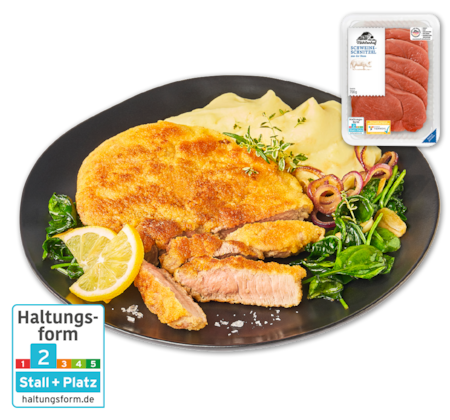 MÜHLENHOF Frische Schweine-Schinkenschnitzel*
