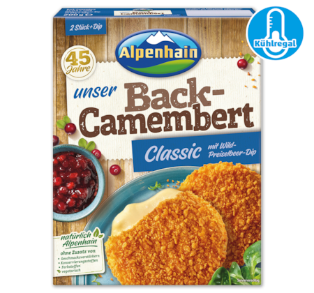 ALPENHAIN Back-Camembert oder -Mozzarella*
