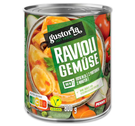 GUSTORIA Ravioli