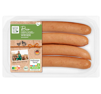 NATURGUT Bio Geflügel-Wiener