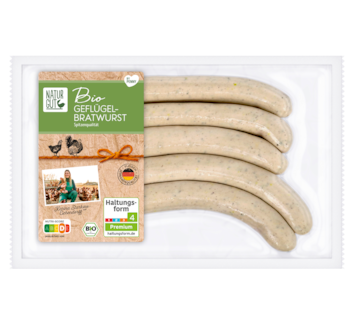 NATURGUT Bio Geflügelbratwurst
