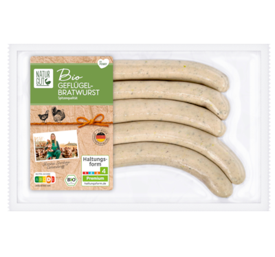 NATURGUT Bio Geflügelbratwurst