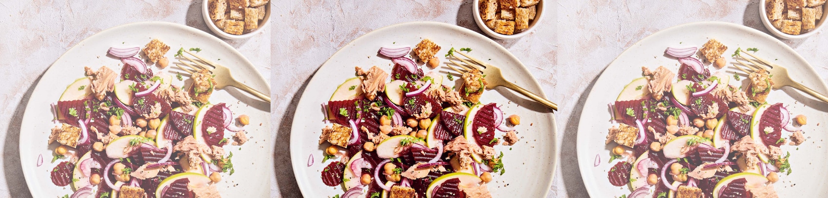 Rote-Bete-Salat mit Thunfisch