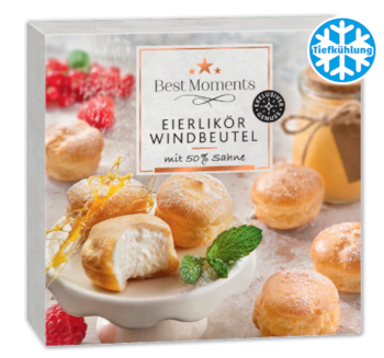 BEST MOMENTS Eierlikör-Windbeutel*