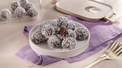 Dieses Bild zeigt die fertigen Energy Balls.