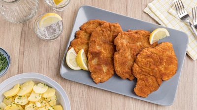 Paniertes Putenschnitzel 