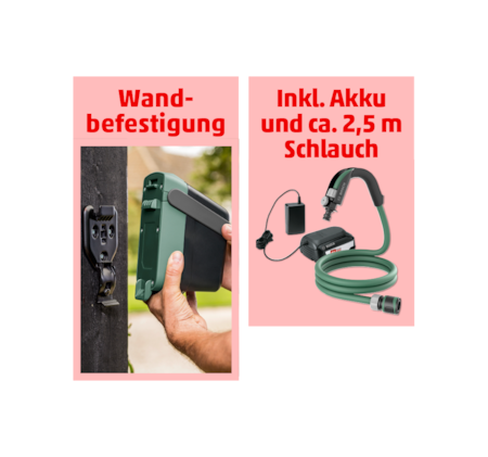 BOSCH Akku-Regenwasserpumpe 59.99