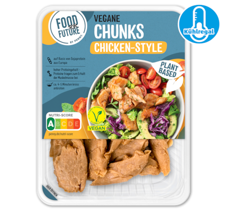 FOOD FOR FUTURE Vegane Chunks Hähnchen