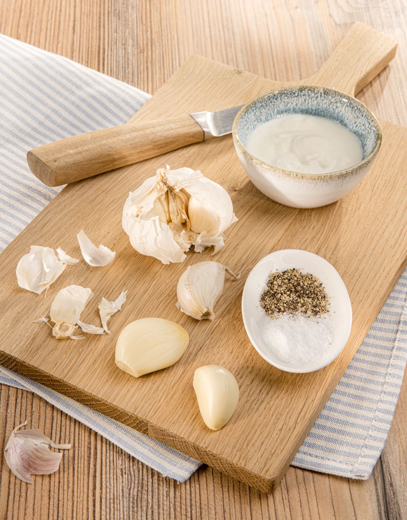 Dieses Bild zeigt den Knoblauch.
