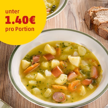 Klassische Kartoffelsuppe 