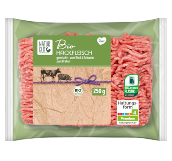 NATURGUT Bio Hackfleisch, gemischt, vom Rind und Schwein