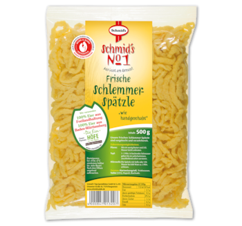 SCHMID’S NO.1 Frische Schlemmer-Spätzle oder Schwäbische Schupfnudeln*