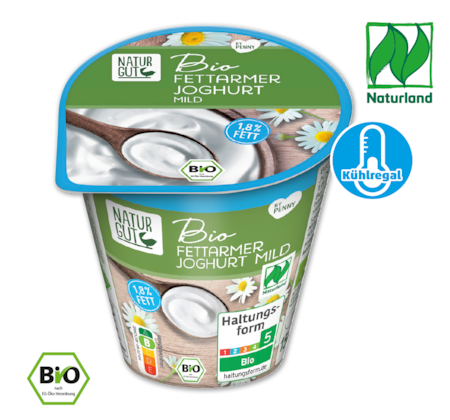 NATURGUT Bio Naturjoghurt 0.45