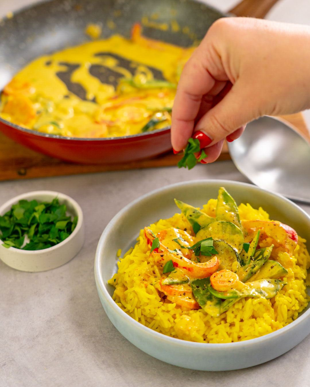 Gemüsecurry mit Reis - einfach & schnell zubereitet | PENNY.de Gemüsecurry mit Reis - einfach & schnell zubereitet | PENNY.de