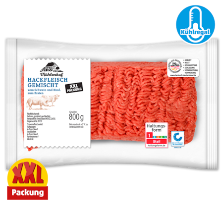 MÜHLENHOF Frisches Hackfleisch, gemischt