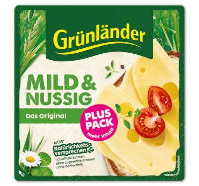 GRÜNLÄNDER Käsescheiben*